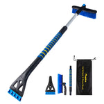 Load image into Gallery viewer, 36&quot; Extendable Ice Scraper Snow Brush Detachable Snow Removal Tool with Ergonomic Foam Grip for Car SUV Truck (Blue)
