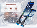 Load image into Gallery viewer, 36&quot; Extendable Ice Scraper Snow Brush Detachable Snow Removal Tool with Ergonomic Foam Grip for Car SUV Truck (Blue)
